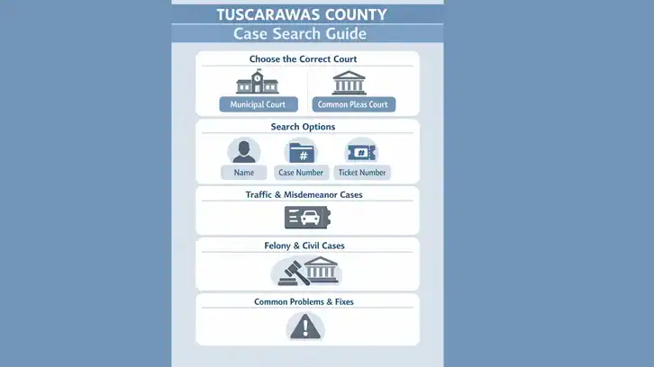 Tuscarawas County Clerk of Court Case Search (Traffic, Criminal & Civil Records)