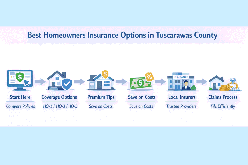 Best Homeowners Insurance Options in Tuscarawas County, Ohio
