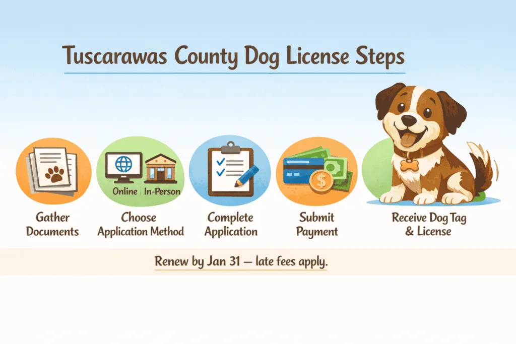 Tuscarawas County Ohio Dog License and Application: Complete Guide