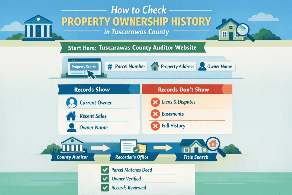 How to Check Property Ownership History in Tuscarawas County
