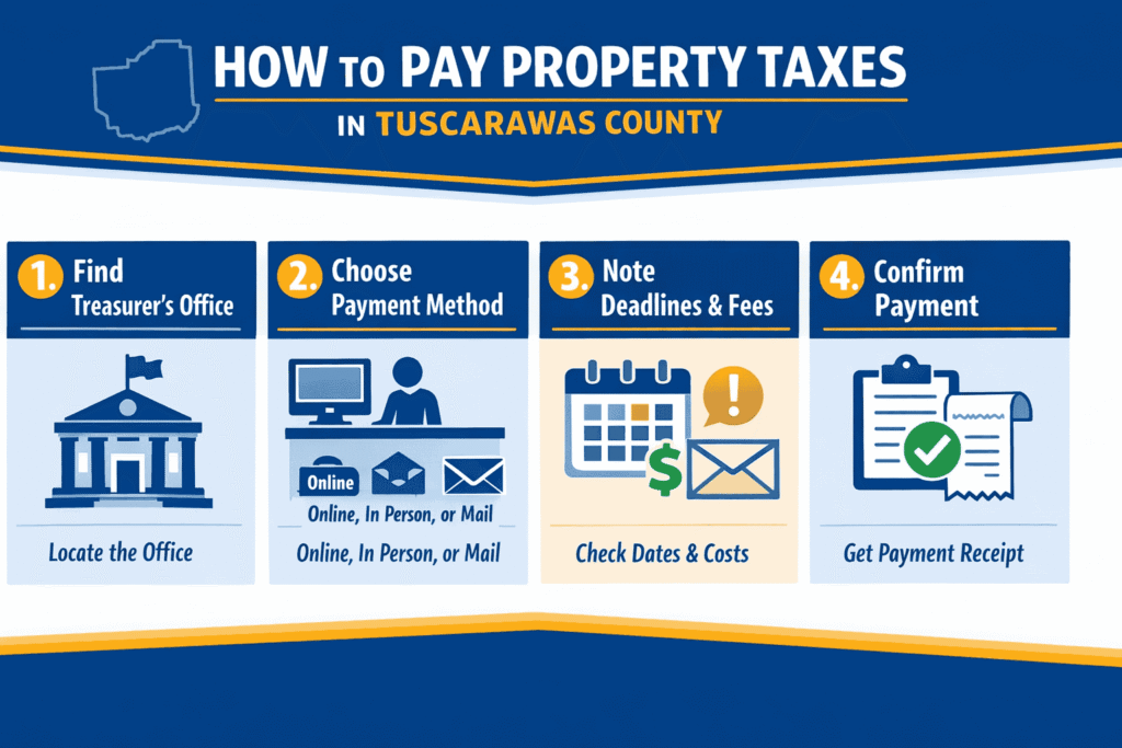 Pay Property Taxes in Tuscarawas County Easily & On Time